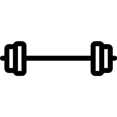 Barbell Vector Svg Icon Svg Repo