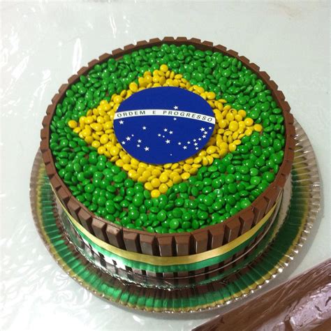 Bolo De Aniversário Do Brasil