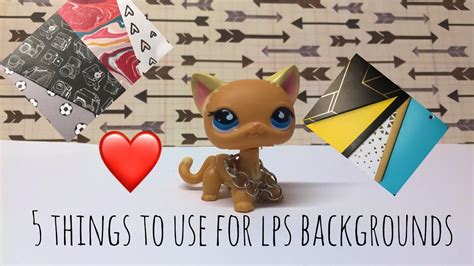 5 Things To Use For A Lps Background Lps Hazzel Youtube
