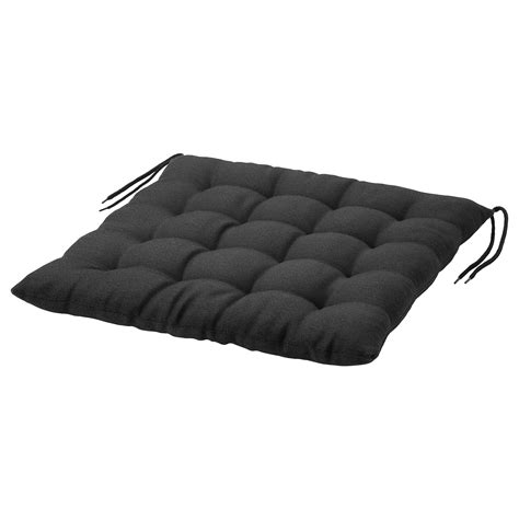 HÅLLÖ Coussin de chaise, extérieur  noir  IKEA Suisse