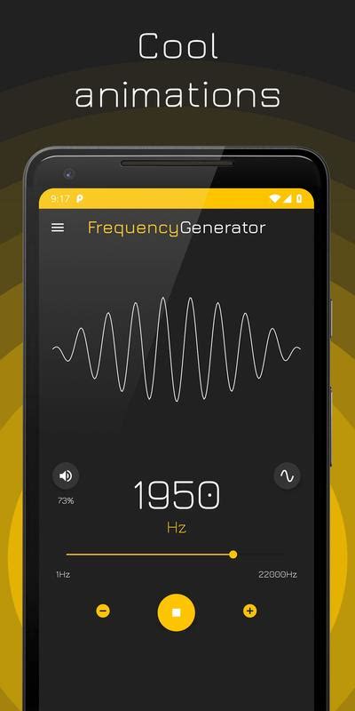 The relationship between incidence and time period. Frequency Sound Generator для Андроид - скачать APK