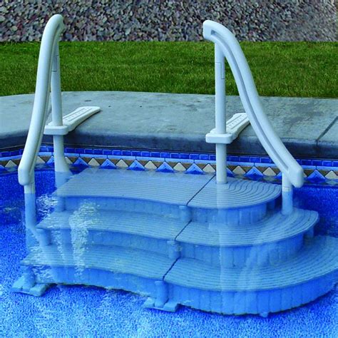 Confer Curve In Ground Pool Steps For Sale Dohenys Pool Supplies Fast Dohenys Pool