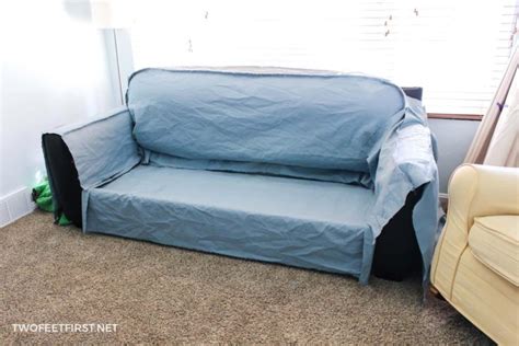 How To Make Slipcover For A Sofa Diy Couch Cover