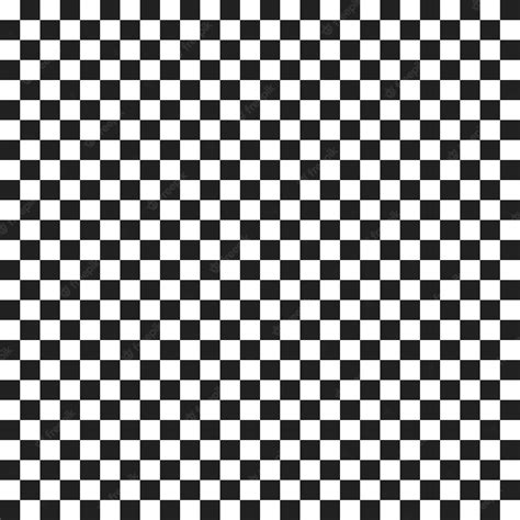 Premium Vector Black White Checkerboard Seamless Pattern Vector
