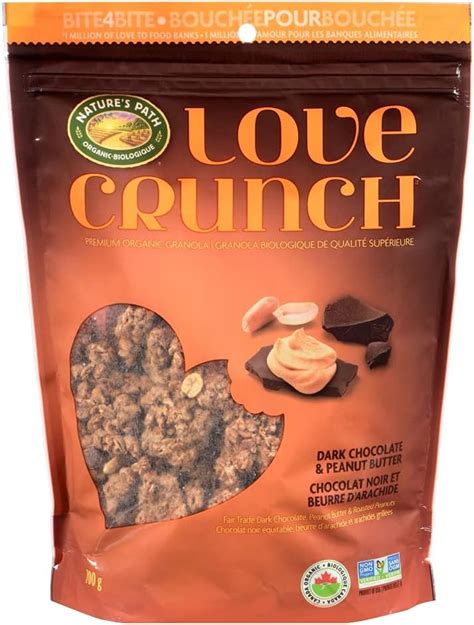 Nature S Path Love Crunch Dark Chocolate Peanut Butter Granola