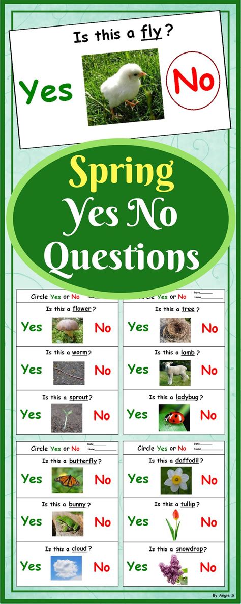 Check out the exercises on our website and write your responses in the comments area. 32 best Yes/No question activities images on Pinterest ...