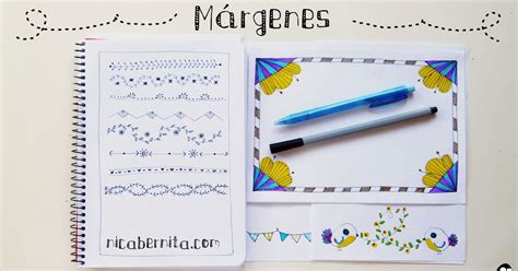 Margenes Decorativos Para Cuadernos Faciles MÃ Rgenes Para Cuadernos