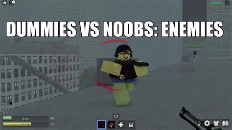 Dummies Vs Noobs Roblox Enemies Youtube