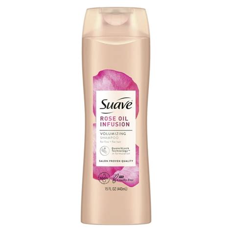 Suave Professionals Rose Oil Infusion Shampoo Volumizing Shampoo For