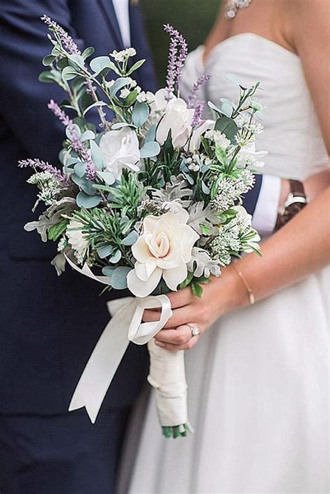 Wedding bouquet new design and new tutorial. Colors Wedding | Lavender and Greenery Spring Wedding 2021 ...