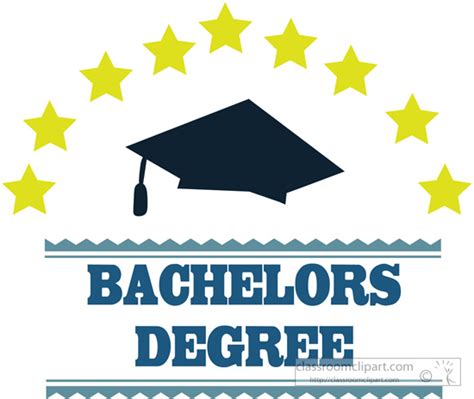 Graduation Clipart Bachelors Degree Logo Classroom Clipart