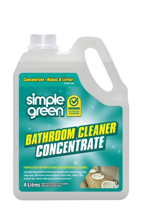 Simple Green Bathroom Cleaner Concentrate 4l Products
