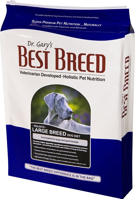 Dr Garys Best Breed Holistic Large Breed Dry Dog Food 30 Lb Bag