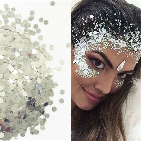 How To Do A Glitter Christmas Snow Queen Face Paint Look Baybay