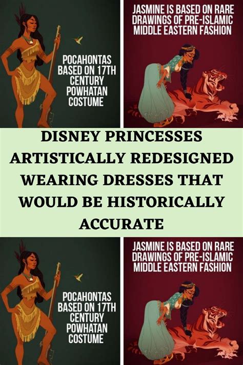 Disney Princesses Are Wearing Dresses That Would Be Historically Acurate And Pocahontas Is Based