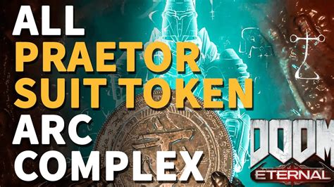 All Praetor Suit Token Arc Complex Doom Eternal Collectibles Youtube