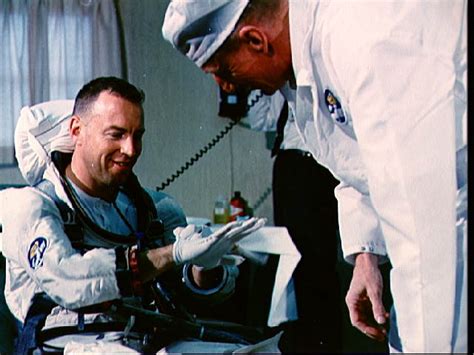 Gemini 7 Prime Crew During Suiting Up Procedures At Launch Complex 16
