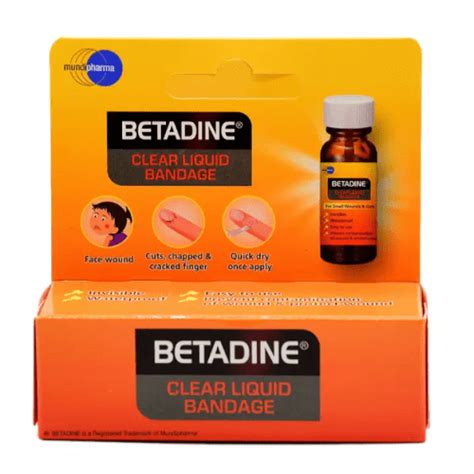 Betadine Clear Liquid Bandage 8g Healthybeauty365