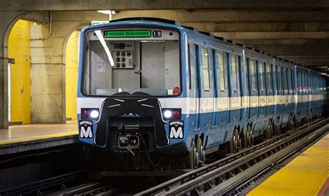 Le Métro De Montréal Dit Adieu à Ses Anciens Wagons Mr 63 Rci Français