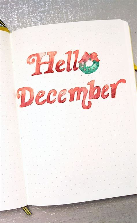 Hello December Banner Hello December December Hello November