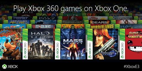 Xbox One Gets Free Xbox 360 Backwards Compatibility This Fall