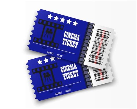 Premium Vector Cinema Tickets Isolated On Transparent Background