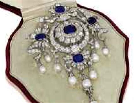 The Portland Antique Sapphire Diamond And Pearl Tiara Cumming Ga Patch