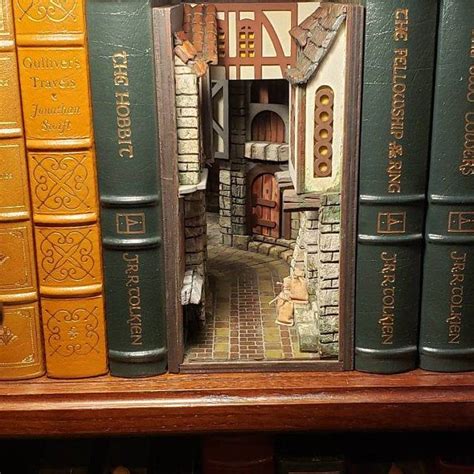 Magical Book Nook Shelf Insert Diorama Book Nooks Magical Book