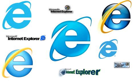 Choose your internet logo template. Internet Explorer logos over the years | InvoiceBerry Blog