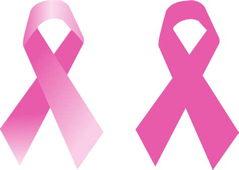 Breast Cancer Ribbon Logo PNG Transparent & SVG Vector - Freebie Supply png image