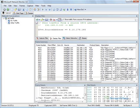 To help them, plenty of network monitoring tools do exist. Microsoft Network Monitor 3 screenshot and download at ...