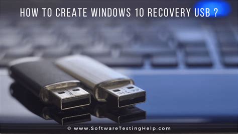 How To Create Windows 10 Recovery Usb Top Tools