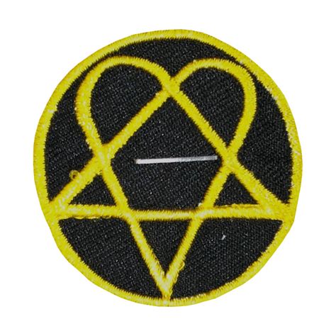 Him Band Logo Embroidered Patch Eternal Goth