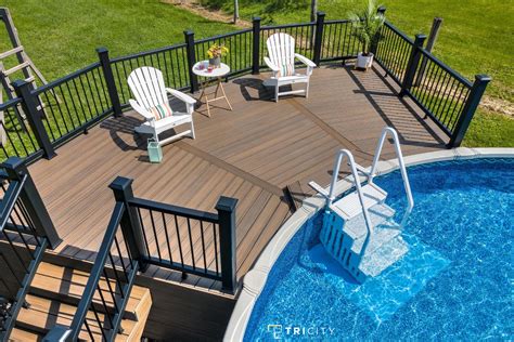 Above Ground Pool Deck Ideas On A Budget That Look Great