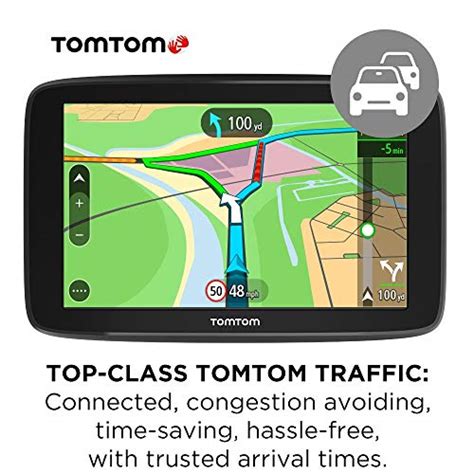 Tomtom Car Sat Nav Go Basic 6 Inch With Traffic Congestion And Speed