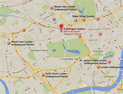 Marylebone Station Underground Map London Underground Map And Information