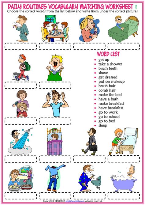 Toys Vocabulary Practicing Worksheet Free Esl Printable English 4