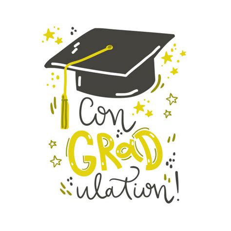Best Congratulations Graduate Drawing Illustrations Royalty Free