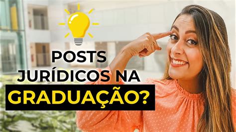 Estudante De Direito Pode Produzir Conte Do Na Internet Dicas Do Que