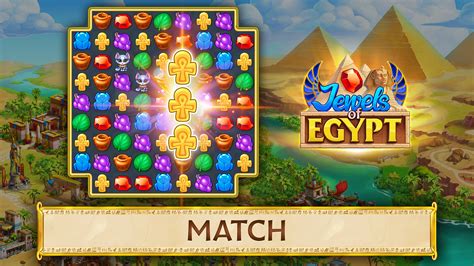 Jewels Of Egypt Match 3 Gems And Diamonds Puzzle Games App On Amazon