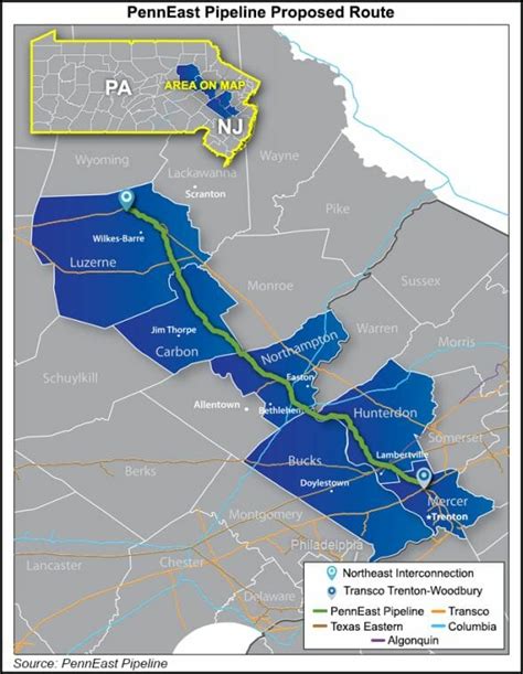 Drbc To Review Penneasts 1 Bcfd Pipeline Proposal Natural Gas