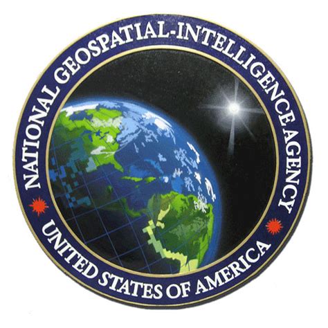 National Geospatial Intelligence Agency Nga Seal Podium Plaque