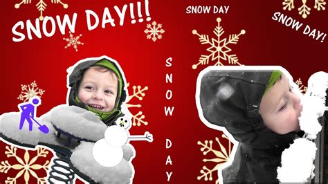 snow day mom gets stuck youtube