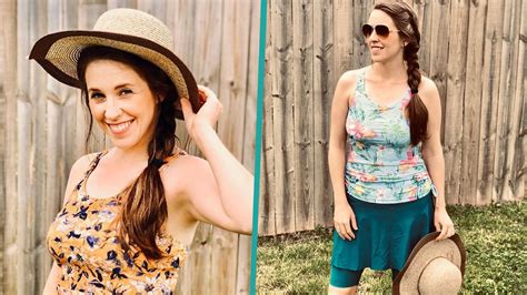 Jill Duggar Models New Swimsuits In The Backyard Its Almost That