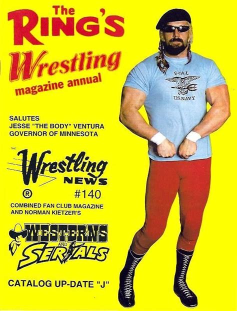 1997 Jesse The Body Ventura Minnesota Wrestling Wrestling News Club Magazine