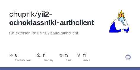 Github Chuprik Yii2 Odnoklassniki Authclient Ok Extenion For Using