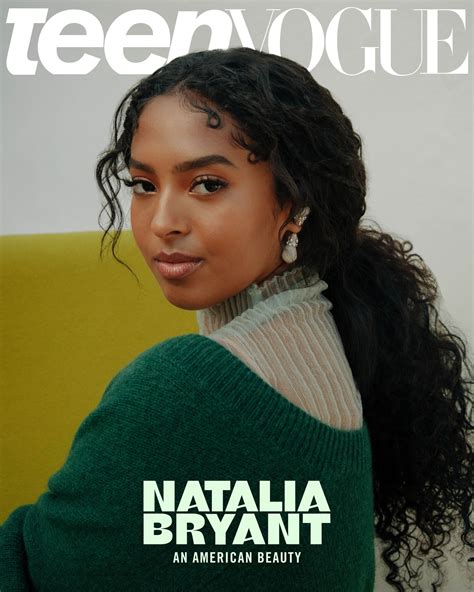 Natalia Bryant Opens Up About Her Father Kobe Bryant As She Stuns On The Cover Of Teen Vogue