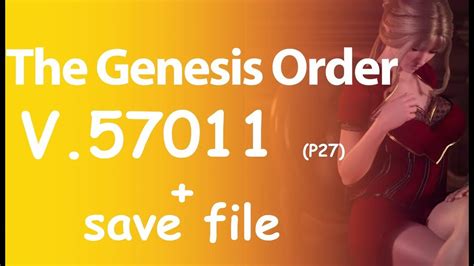 The Genesis Order V57011 Walkthrough And Save Data Download Chloe Kpage Lillians Scheme Youtube