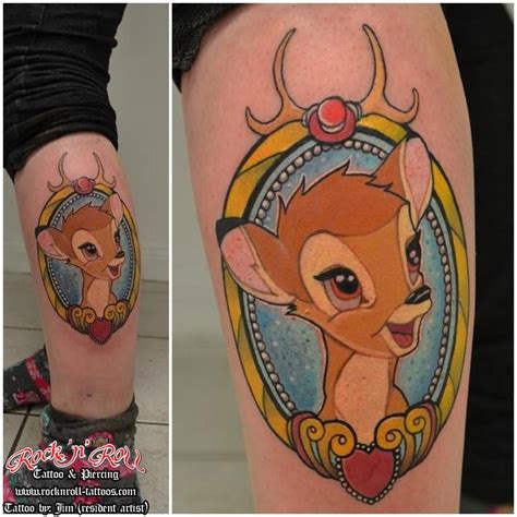 #tattoo #ink #tattootimelapsetattoo time lapse | bambi | michael koschel arti show you a full time lapse from start to finish of this bambi tattoo disney bambi tattoo by Jim Gray | Disney tattoos, Bambi ...