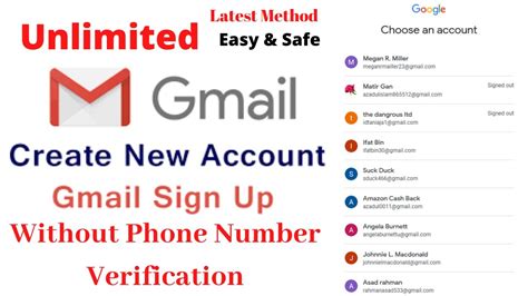 How To Unlimited Gmail Accounts Without Phone Number Verification 2020